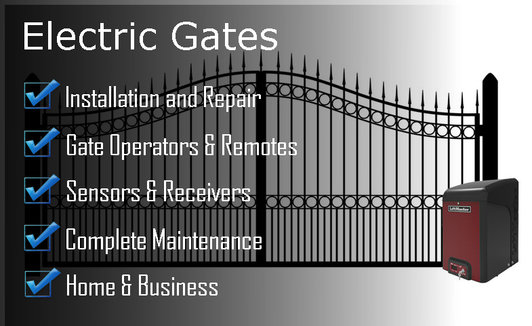 automatic gate repair and installation Santa Ana
